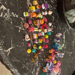 Shopkins & mini My Little Ponies Lot